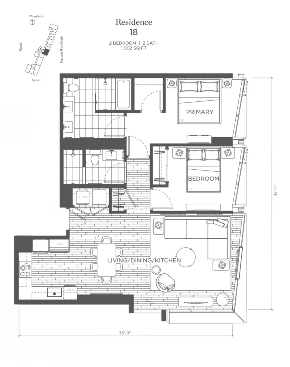 Residence 18 floor plan